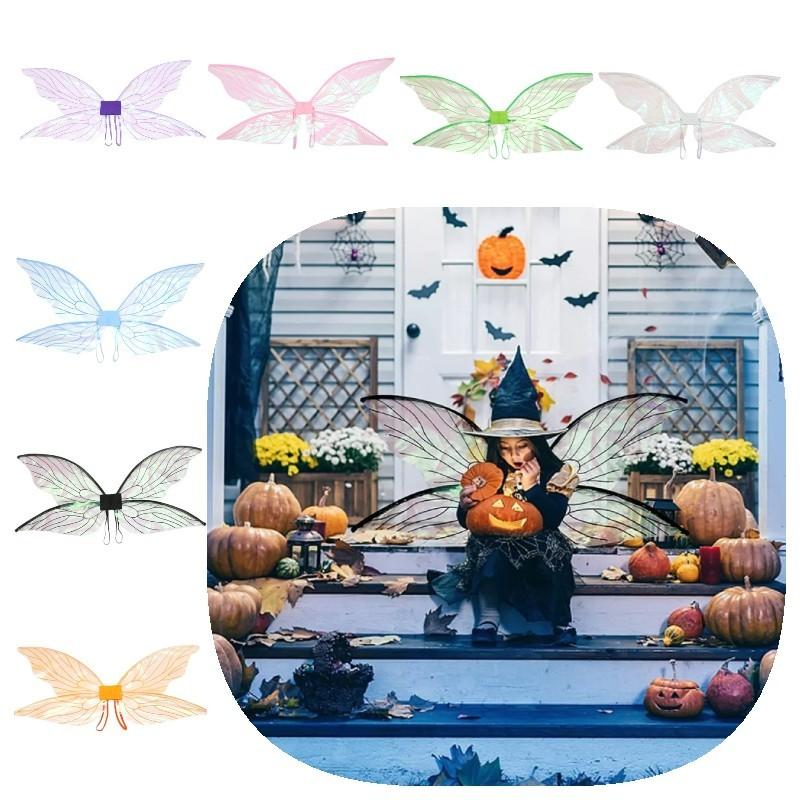 Adorable Festival Party Costume Cosplay Butterfly Wings For Performances In Various Colors