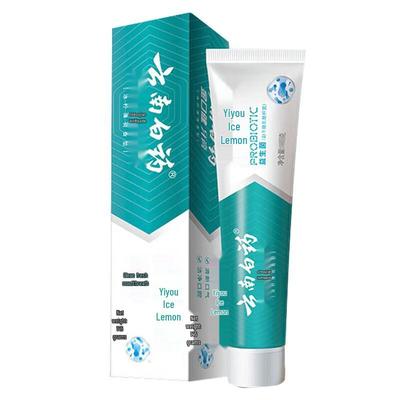 Yunnan Baiyao Jinkoujian Icy Lemon Mint Toothpaste