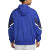 Nike Kapuzen-Reißverschlussjacke mit Markenlogo-Print Langarm Herren Oberbekleidung Vintage-Blau DN3081-417