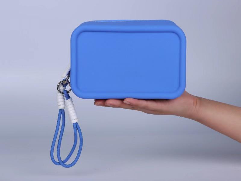 2024 Large Silicone Cosmetic & Jewelry Travel Bag - Waterproof & Portable Beauty Storage