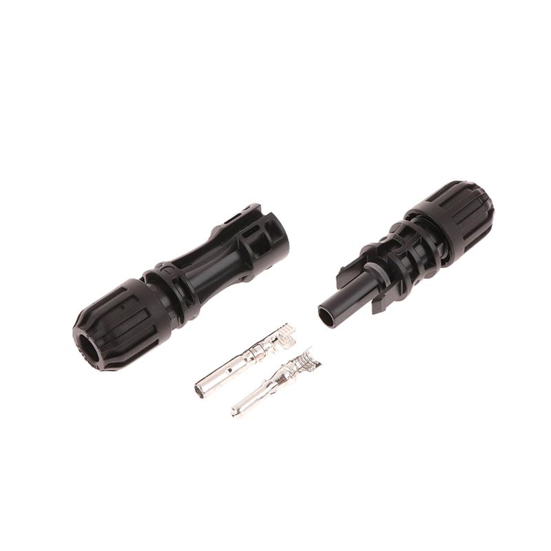 Solar Connectors 30A 1500V Male/Female Ip68 Waterproof Solar Connectors Solar Panel Waterproof Plug Connectors