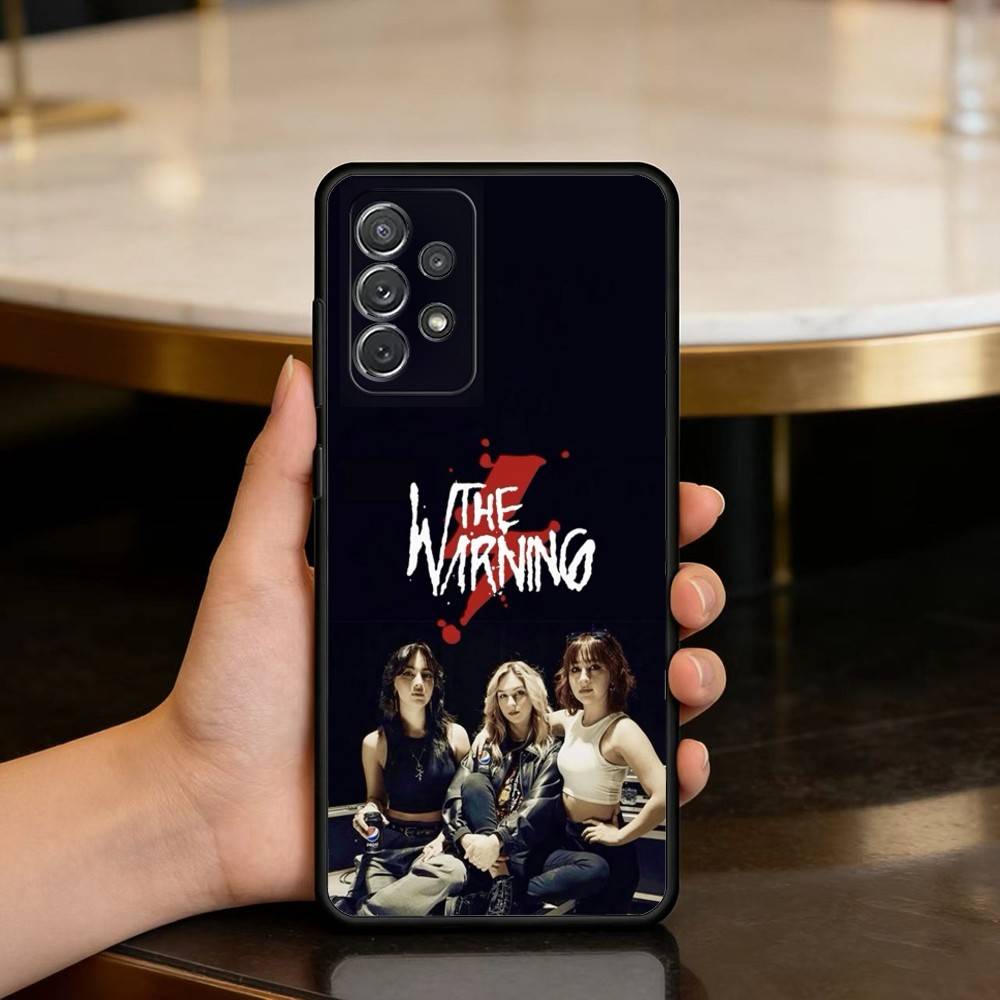 Band T-The W-Warning Phone Case For Samsung Galaxy A73,A72,A71,A70,A53,A52,A51,Soft Silicone Black Cover