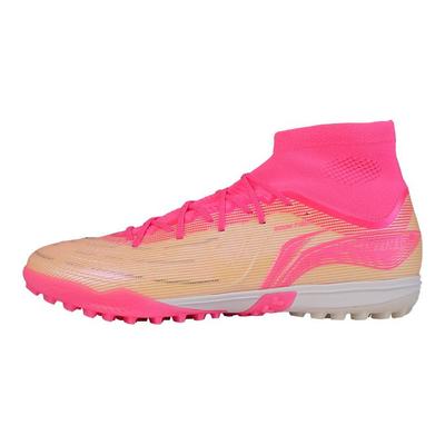 Li Ning Shadow 3 Comfortabele TF (Rubberen noppen) Harde Ondergrond Kunstgras Schokabsorptie Antislip Slijtvast Voetbalschoenen YSTU047-6