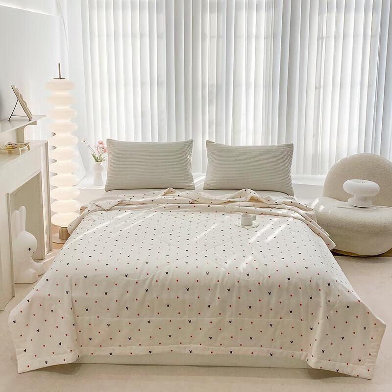 

Летнее одеяло из синьцзянского хлопка в горошек