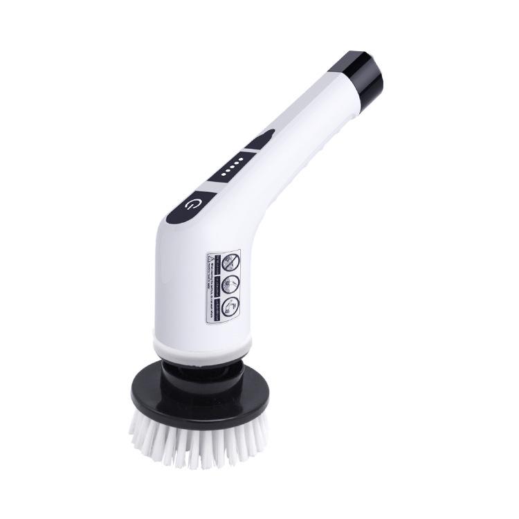 7-in-1 Cordless Electric Spin Scrubber with Retractable Long Handle.