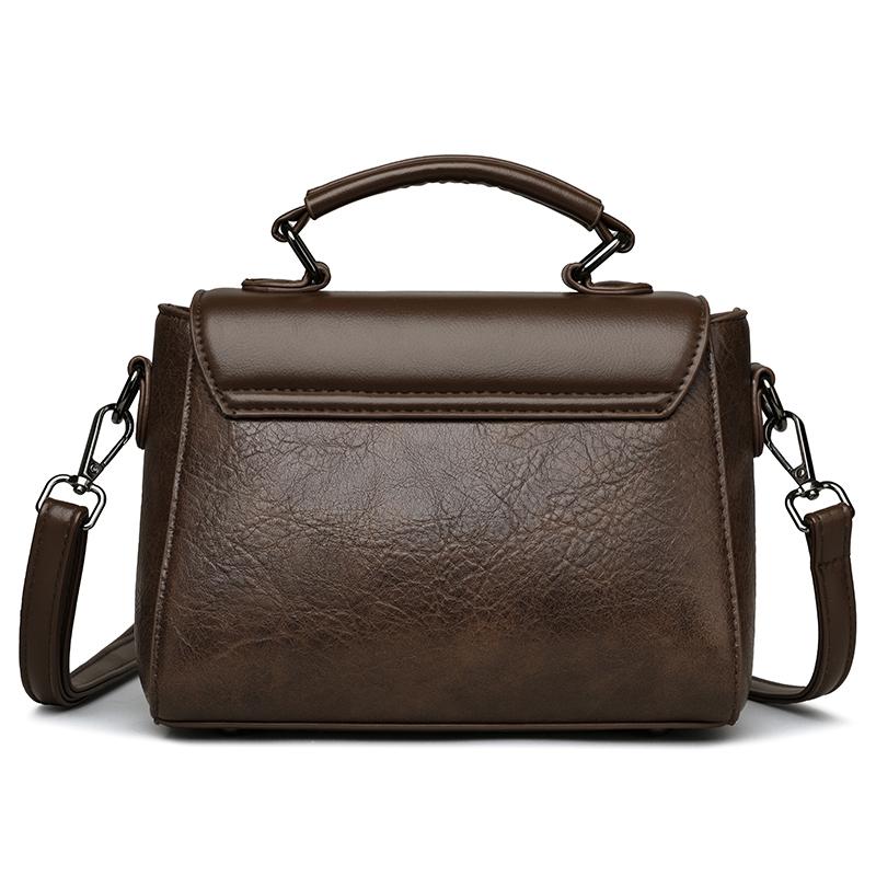 Damen-Handtasche mit großem Fassungsvermögen PU-Umhängetasche