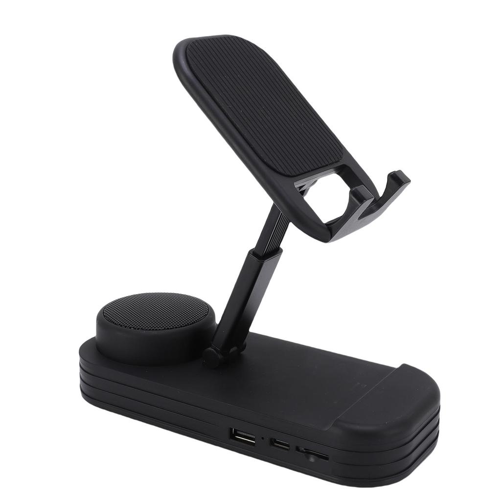 Cell Phone Stand with Wireless   Spker Phone Stand HD Sound Foldable for Home Use
