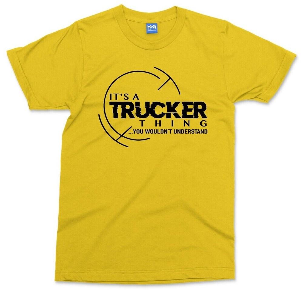 Its A Trucker Thing TShirt Funny Dad Trucking Gift Cool Tee For Truck Drivers