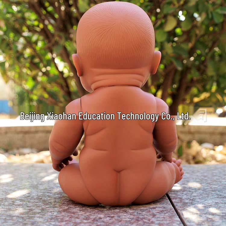 28cm Kindergarten Early Education Vinyl Doll - Nude Soft Rubber Little Princess