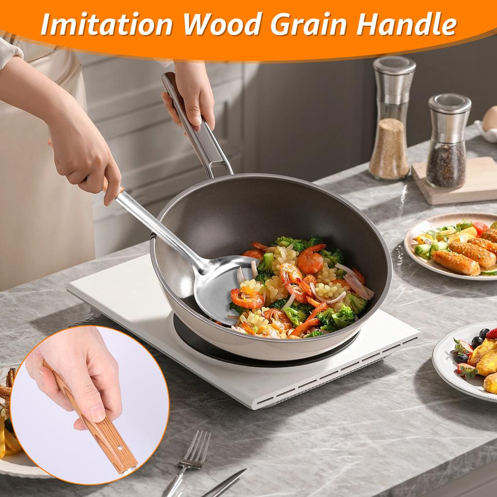 5/10 Pcs Stainless Steel Cooking Utensil Set Heat Resistant Easy Cleaning Kitchen Gadget for Home Restaurant Cooking Accessories