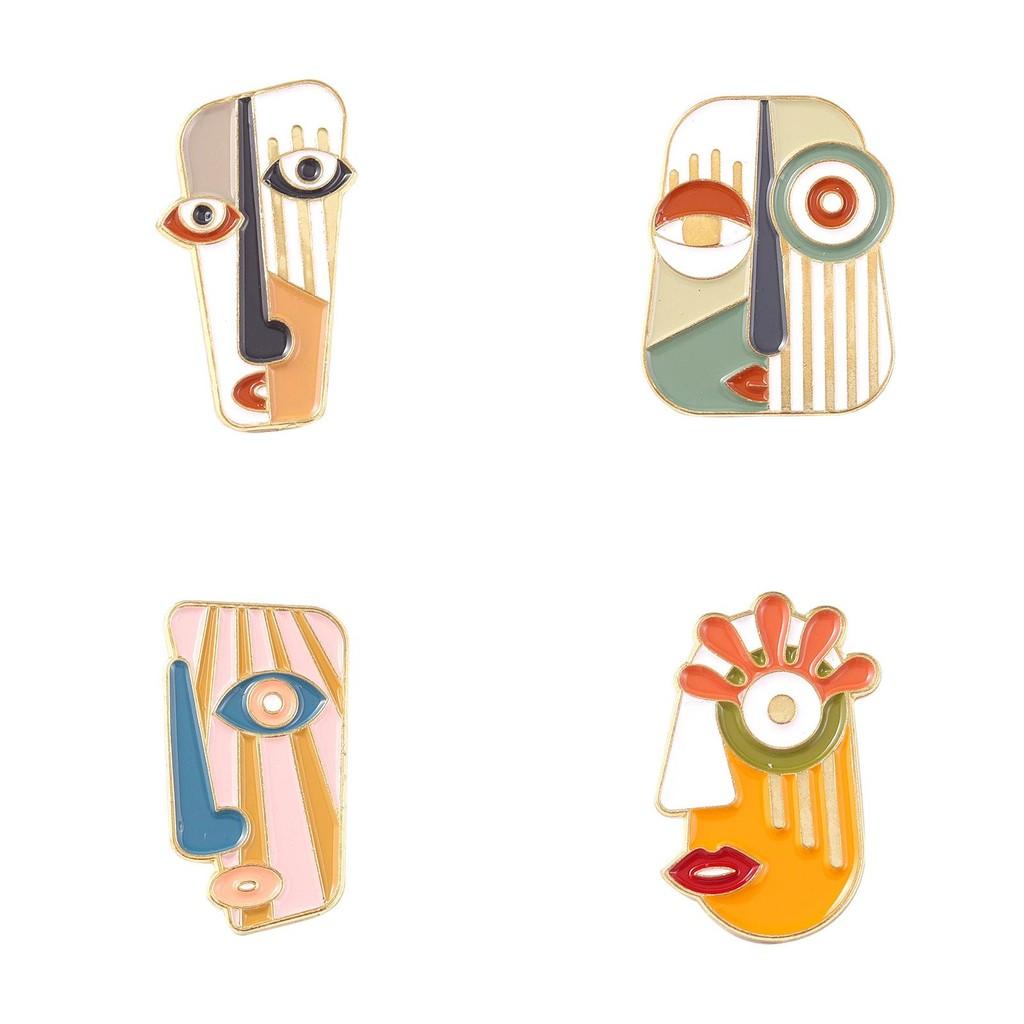 Brooches Artistic Geometric In Alloy Material For Trendsetting Accessories Fashion
