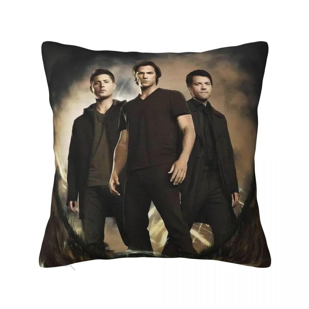 Dean Winchester Supernatural Television Pillow Cover Soft Pillow Case Cushion Cover Pillowcases For Sofa Bedroom Home Decor