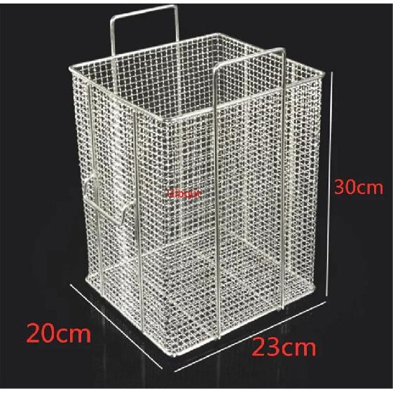 Stainless Steel Fryer frying Basket Screen French Fries Frame Square Filter Net Encrypt Colander Strainer Shaped Frying Meshed