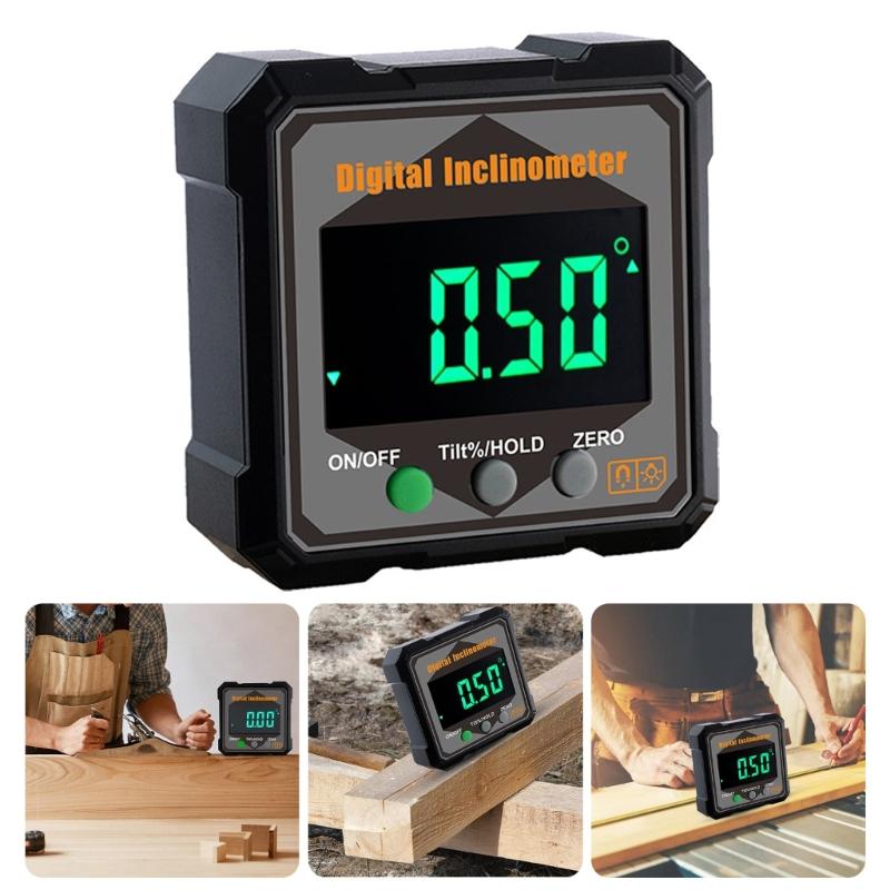 Multifunktionale Digitale Winkelmesser mit IP54-Schutzart & Hoher Winkelmessgenauigkeit für Bauprofis
