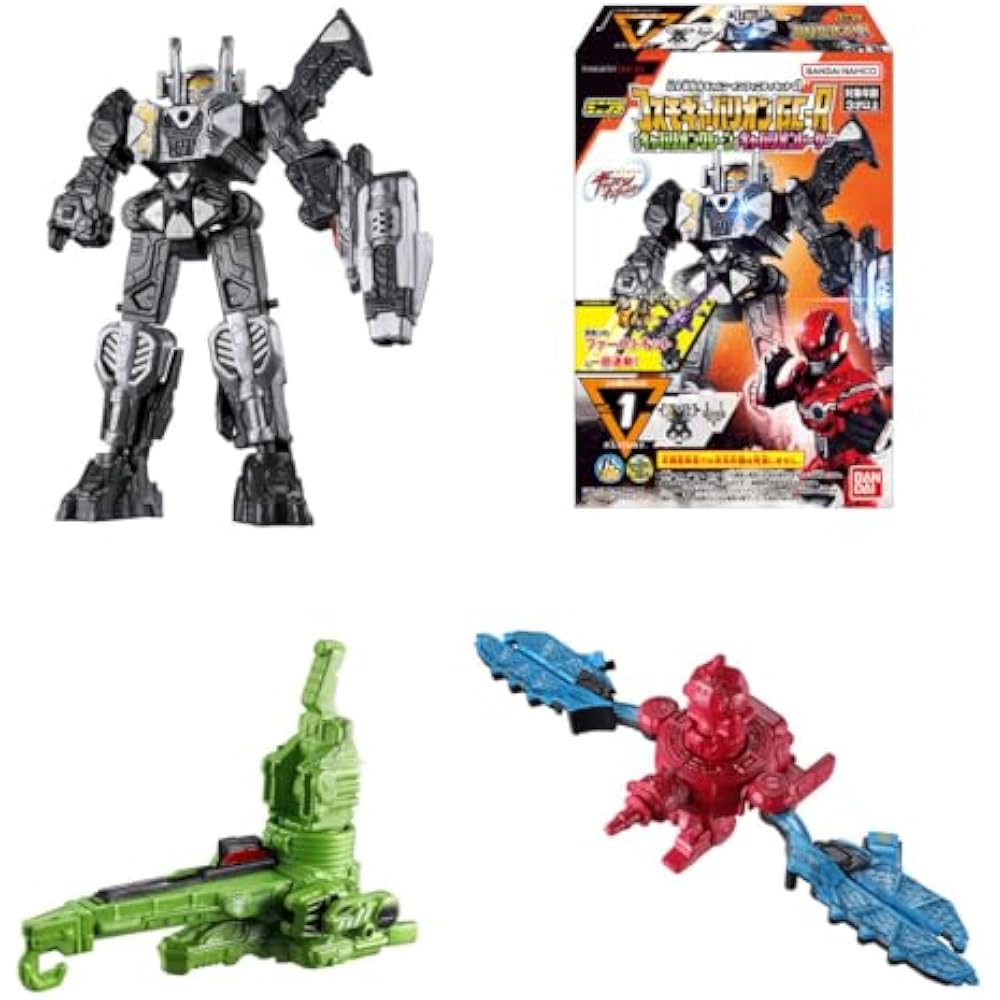 Bandai (BANDAI) Minipla Super Space Sheriff Gavan Infinity Kit 01 Cosmo Gabalion GC-R & Gabalion ...