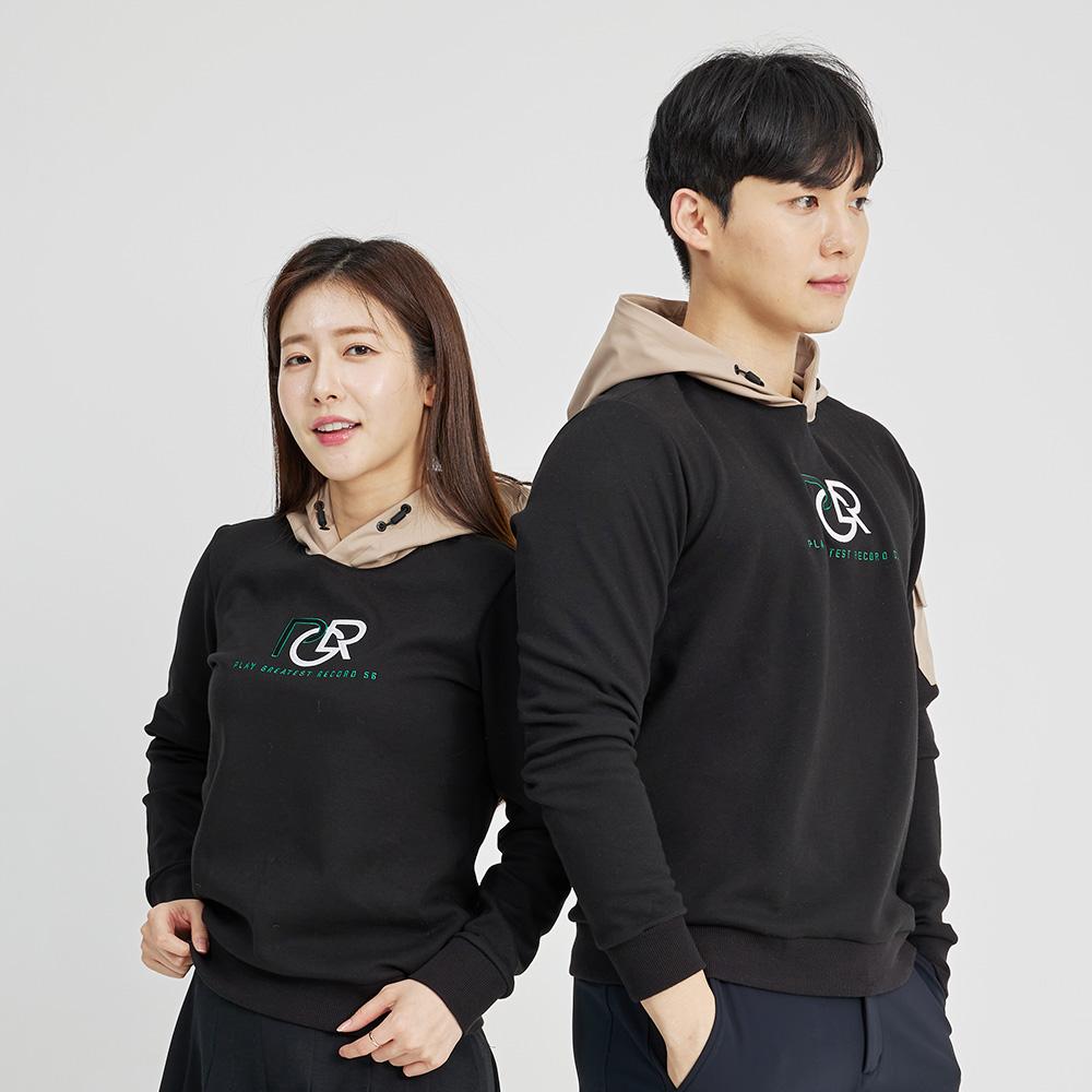 Pgr Fleece-Lined Hoodie Black Gn-5023 Pgr Male Gn-5023/105