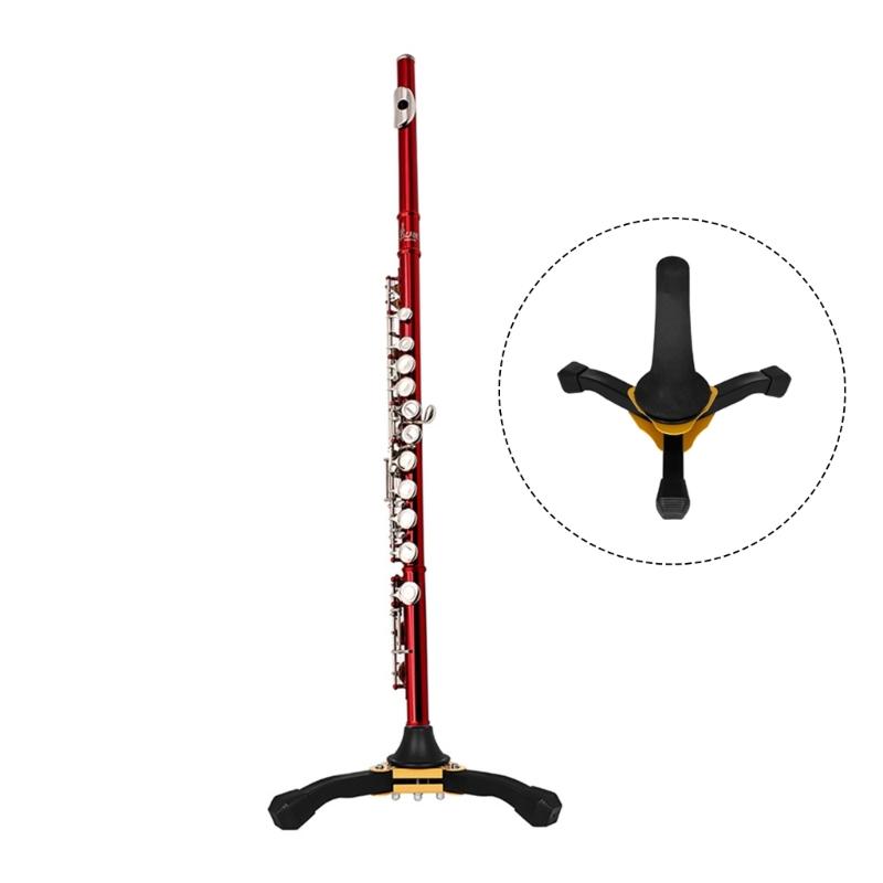Soprano Saxophone Tripod Stand 3-Leg Stand Clarinet Rest Rack Stable Base  Portable Stable Support Flute Stands