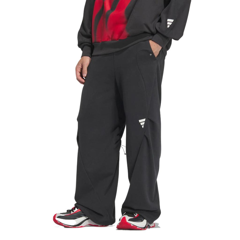 New Adidas FOS Casual Pants Men's Carbon Black JZ8718