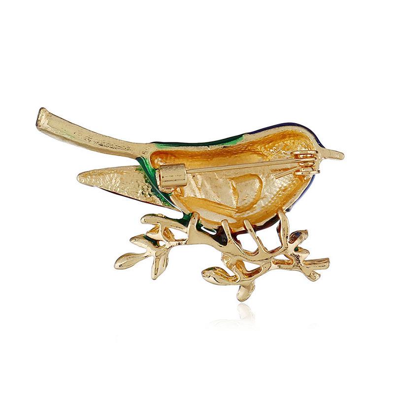 Dámská brož Straka Brož Retro Slitina Kapky oleje Kamínek Kreativní Vlaštovka Špendlík