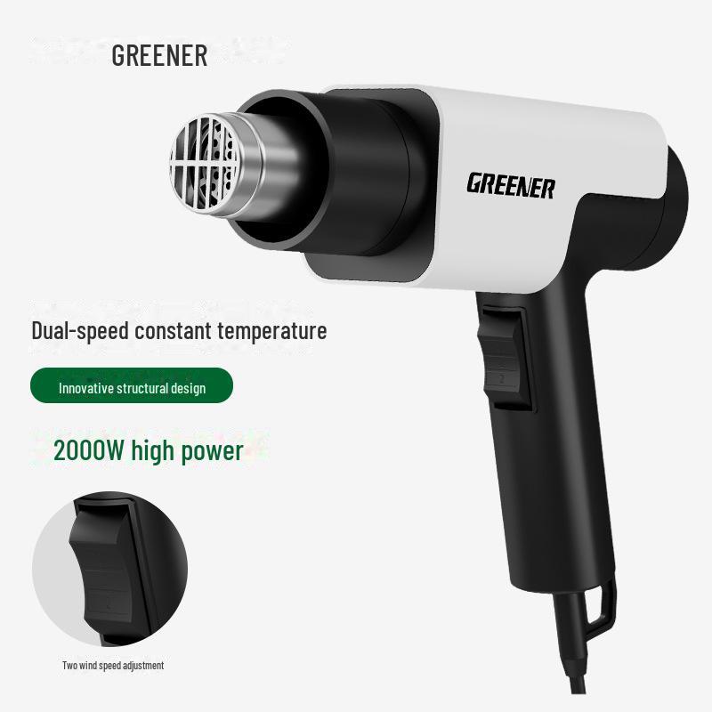 

Мощный промышленный термофен Green Forest для герметизации пленок, отделки швов и сварки пластика