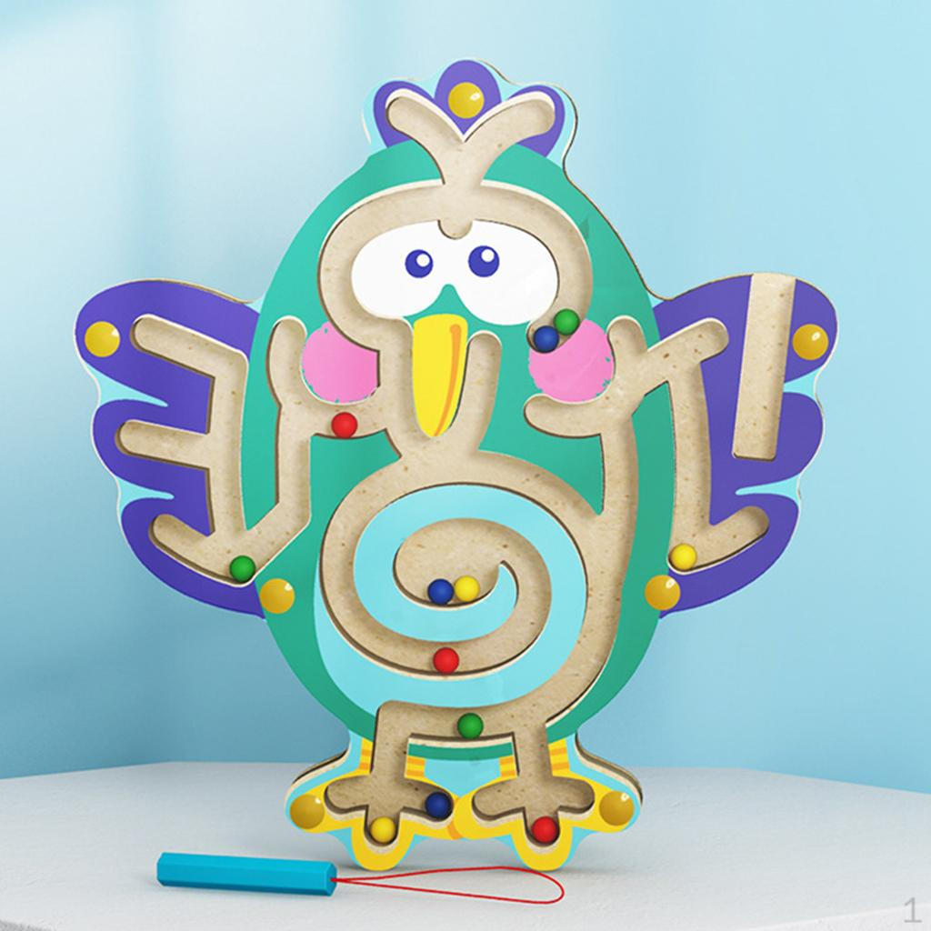 

Maze Puzzle, Wooden Toy, Improve Logical Learning Toys, Puzzle-Animal Shape Bird