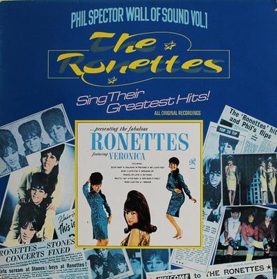 LP Record RONETTES - Ronettes Sing Their Greatest Hits 2307003 PHIL SPECTOR 1975 UK Rock Used