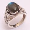 Bague Labradorite, Bijoux en pierres précieuses, Bague faite à la main, Cadeaux pour elle, Bijoux en argent