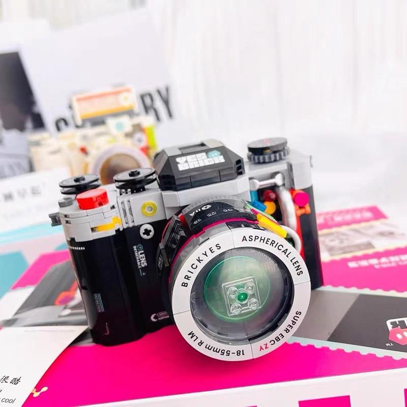 Creative Camera Mini Building Blocks Retro Camera Model Blocks Toys For Children Birthday Gift Kids Toys Bricks