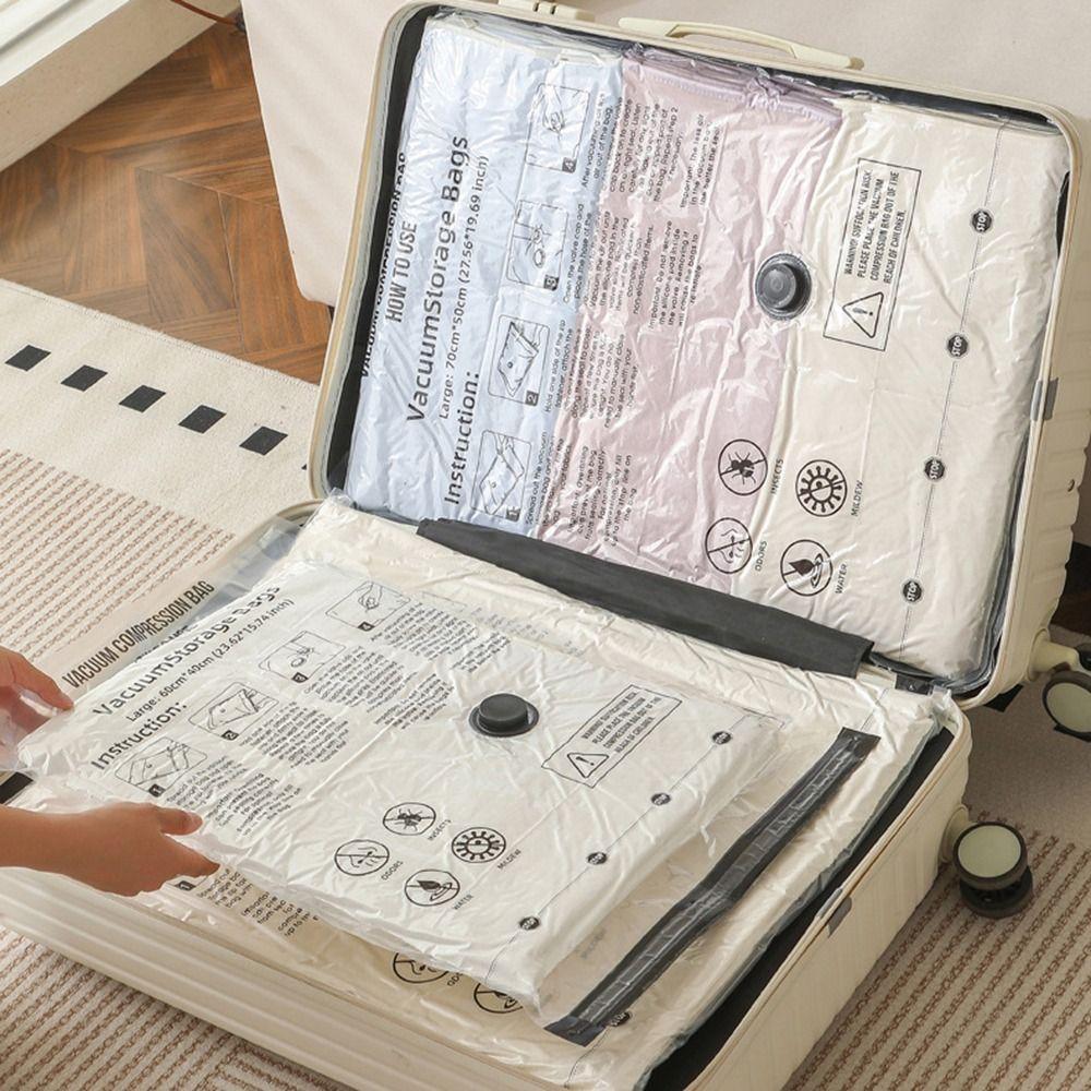 New Large Capacity Vacuum Compression Bag Multi-function Moistureproof Travel Storage Bag Portable Vacuum Packing Bags Home