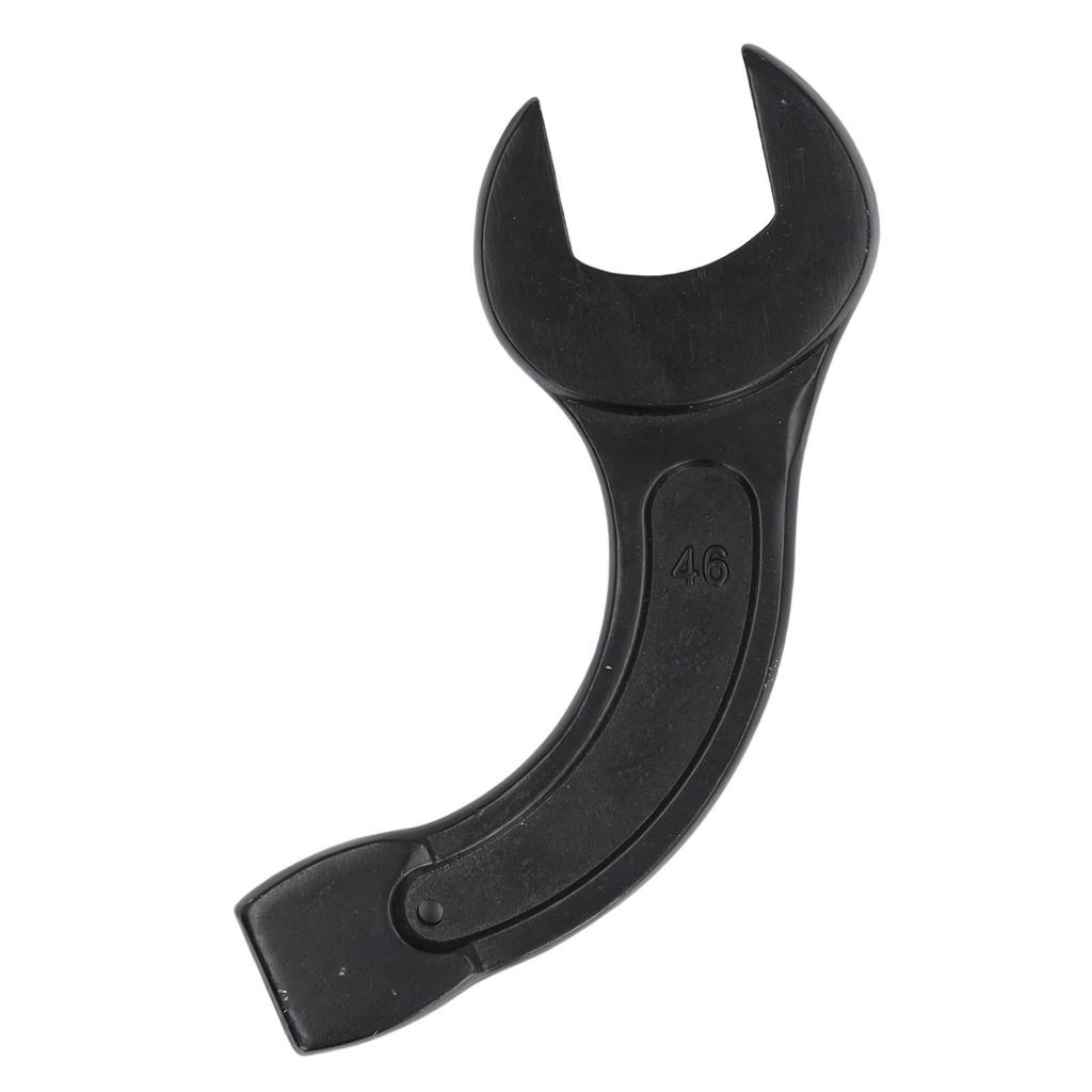 Open Tapping Wrench High Carbon Steel Heavy Duty Bent Handle Single Head Wrench for Repair Maintenance 46mm   1.81in