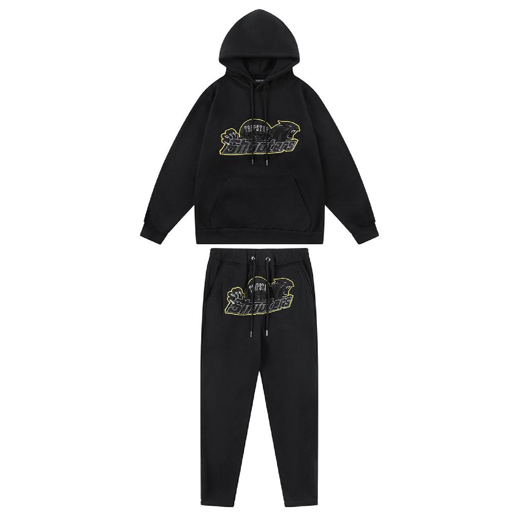 Women's Jogging Suit Long Sleeved Hoodie Long Pants Sports Pants Two-piece Set
