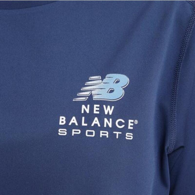 New Balance Half Club New Balance New Balance Common Basic Long Sleeve Rash Guard Nbnde22