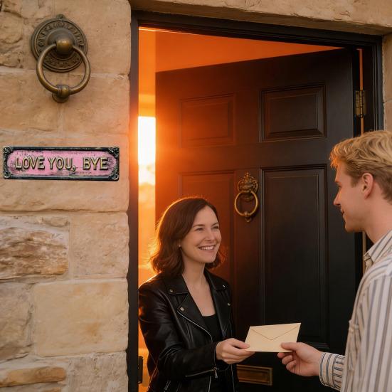 Älskar dig Hej Vintage Metallväggskylt Retro Rustik Stil Väggkonst Plakett för Hem Bar Hall Entré Garageport Dekor