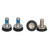 2Pcs Bike Hex Crank Arm Fixing Bolts, Replacement, Portable, Cycling Components Spare Parts 8mm Practical Bicycle Crank Screw