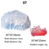 Cluster Mold Diy Декорація з епоксидної смоли Rockery Icicle Candle Silicone