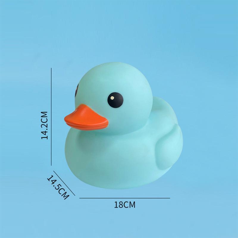 5 Inches Large Rubber Ducks Bulk Large Duck Toy Squeak Rubber Duckie Floating Bath Toy Duck For Birthday Party Decoration Gift