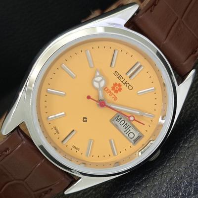 Seiko EXPO 70 AUTOMATINIS 6309A VINTAGE ATNAUJINTAS JAPONIŠKAS VYRIŠKAS LAIKRODIS a441881-a