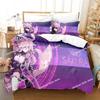 Game Honkai Impact 3 Bedding Set Printed With Pillowcase Bed Duvet Cover Soft Single Double Queen Super King Size Single Twin
