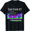 Can I Lick It Periodic Table Teacher Student Kids T-Shirt