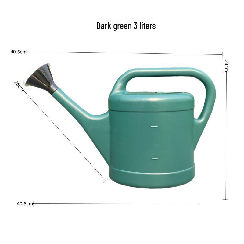 Large Capacity Long Spout Watering Can for Plants and Flowers with Sprinkler Nozzle