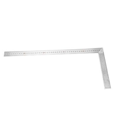 Règle à angle droit en alliage d'aluminium de 50 cm à 90 degrés(Épais)