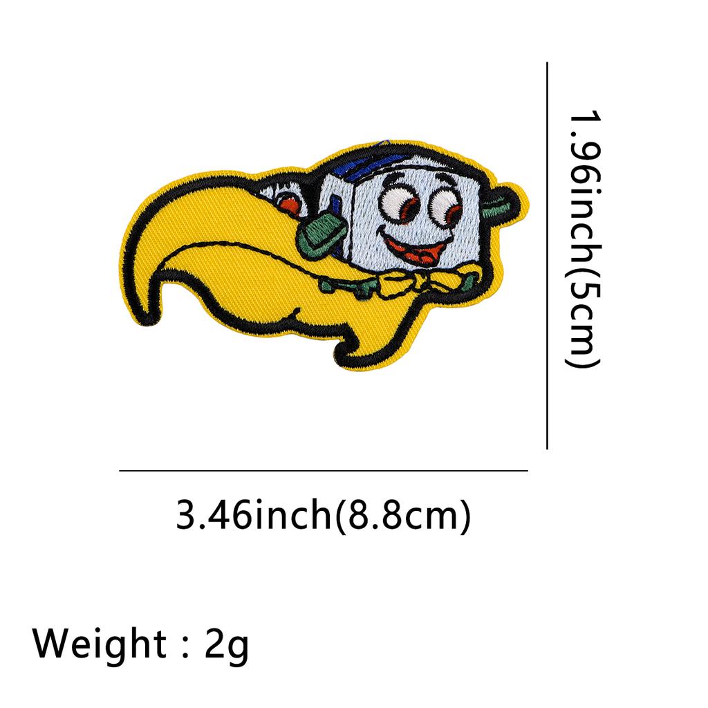 Cute Stitch Patches On Clothes Cartoon Black Cat Embroidered Patches Dogs Badges Iron On Patch DIY Clothing Accessories