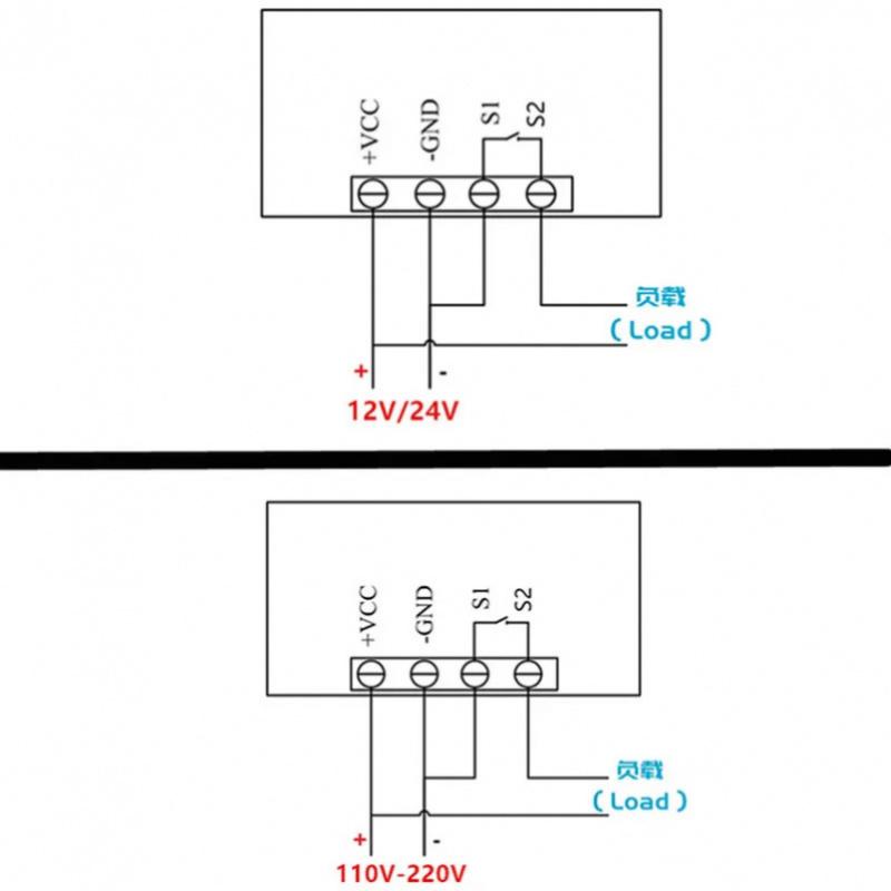 W3230 Relay Output Digital Temperature Controller -55~120°C Thermostat Regulator Heating Cooling Control Switch 12V 24V 110-220V