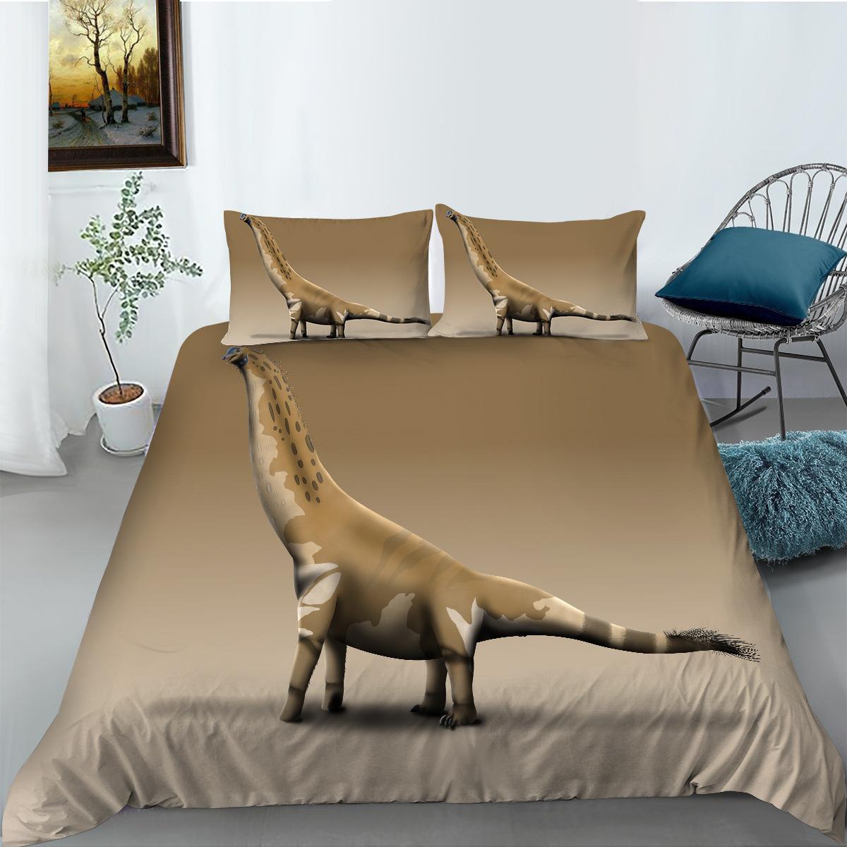 

Jurassic Series Digital Printing Polyester Bedding Two Or Three-Piece Set A pair of pillowcases 50 * 75