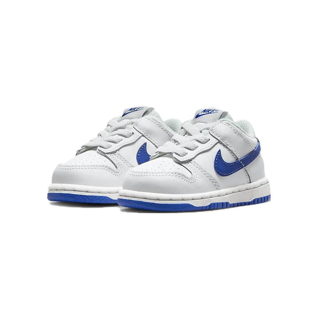 (TD) Nike Dunk Low 'Summit White Hyper Royal' Baby DH9761-105