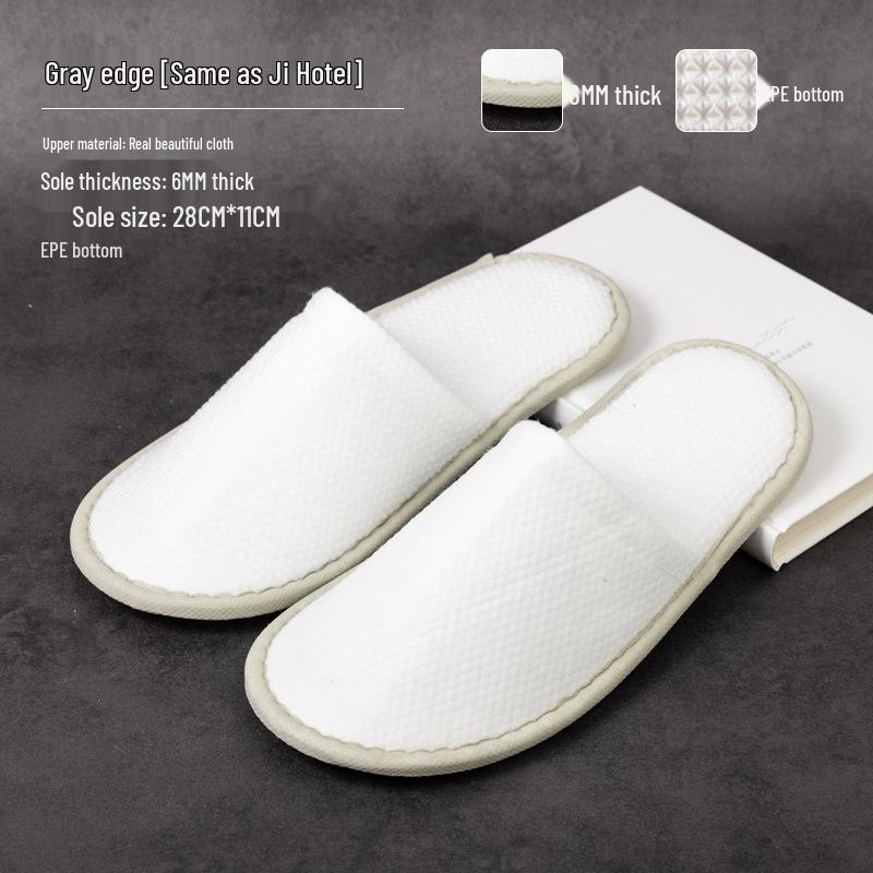 Disposable Coral Slippers for Hotels, B&Bs, Aviation, and Beauty Salons