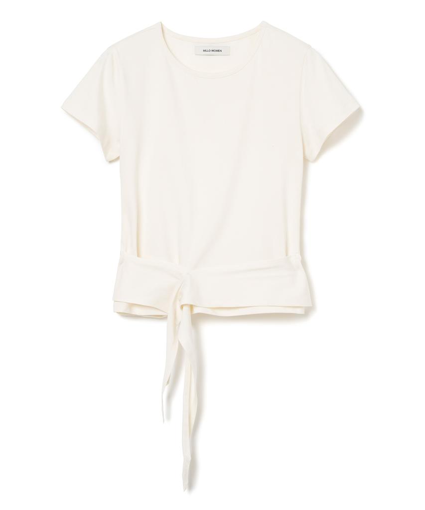 MILLO WOMEN Back Tide T-Shirt [Ecru]