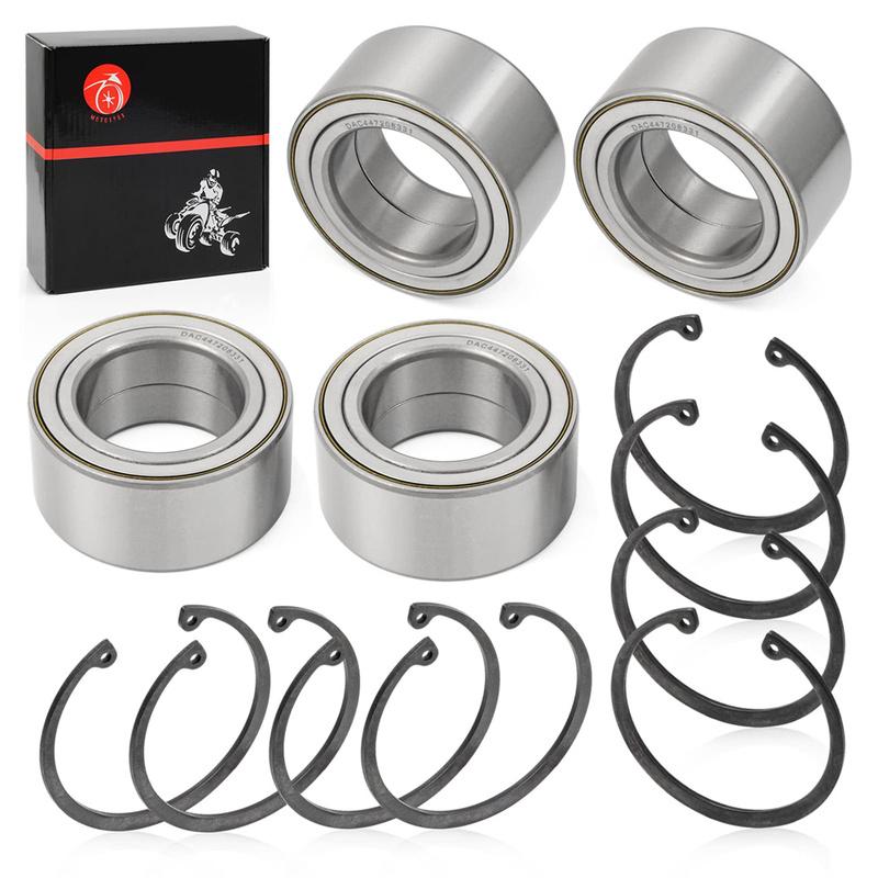 Front Rear Wheel Bearings 44x72x33mm & Ring Clip For Polaris RZR 900 1000 Turbo RS1 XP S 4 All Models 2011-2020