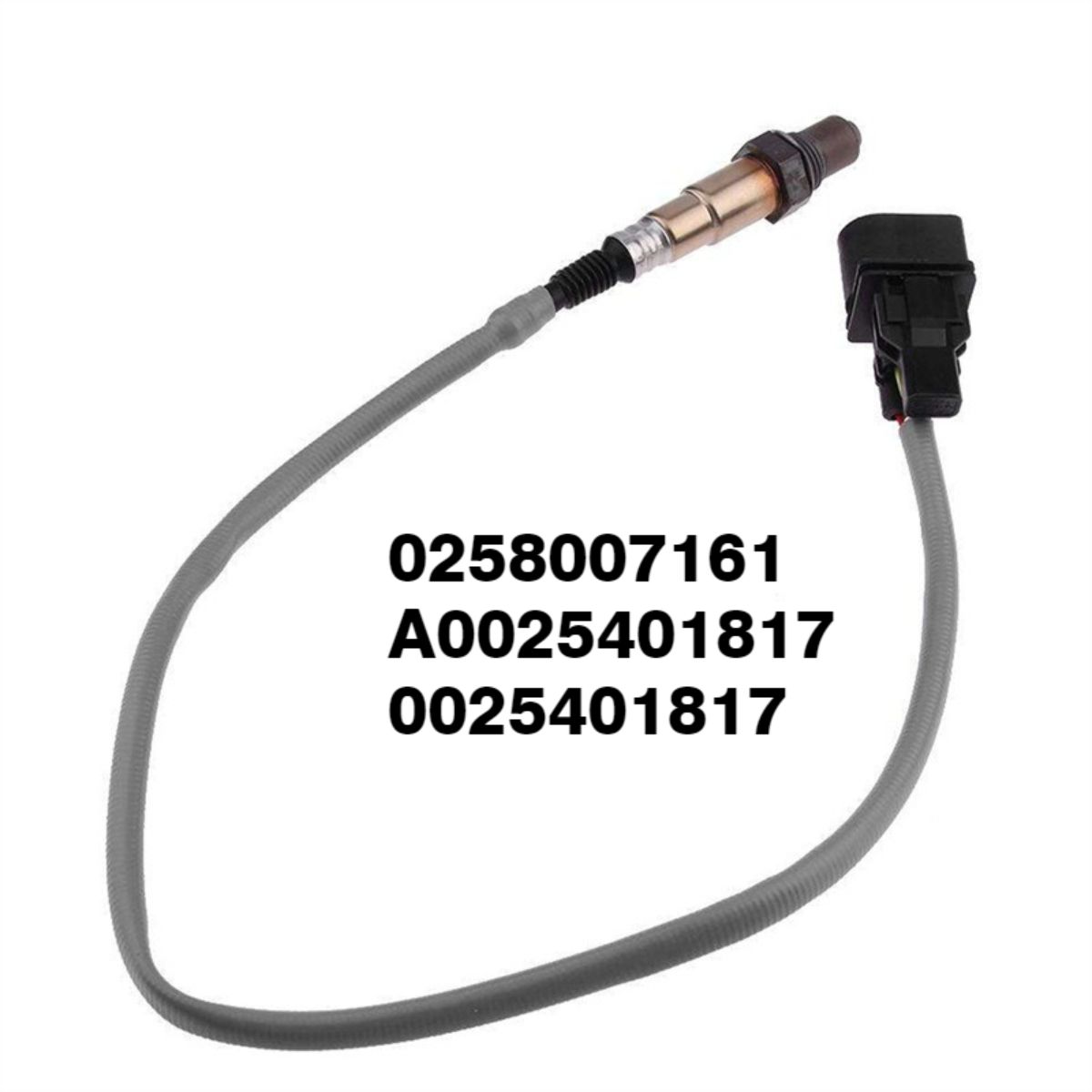 Total length 90cm front oxygen sensor compatible with mercedes benz 0258007161, a0025401817; 0025401817