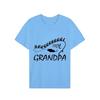 Men's Brand T-shirts Fishing Grandpa Print Shirt Funny Short Sleeve T Shirts Summer Tshirt Harajuku Streetwear T-Shirt for Men